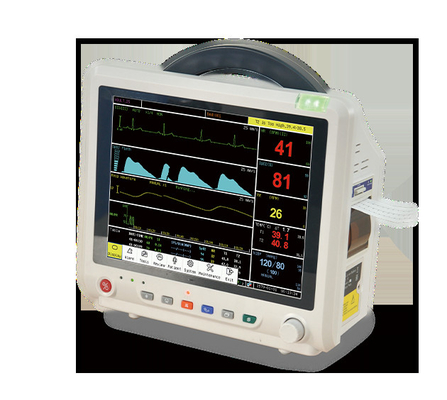 Монитор PM5000 Multi параметра медицинский терпеливый форма волны Ecg 12 дюймов